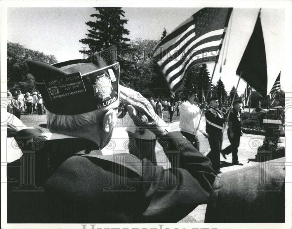 1989 Memorial Day Cedar Park Cemetery - Historic Images