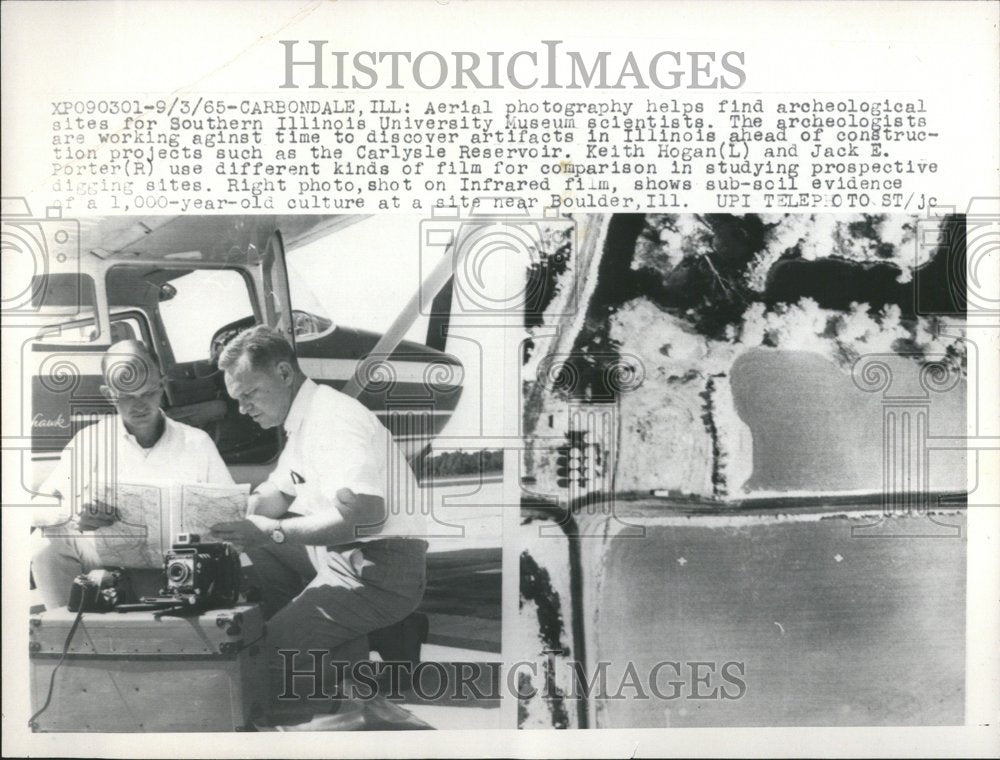 1965 Carbondale Southern Museum Scientist - Historic Images