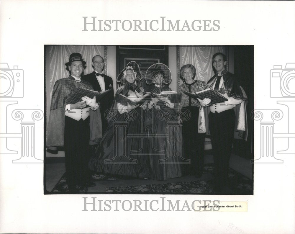 1991, Holiday Harmony Caroler Jody Palm Suzi - RRV40593 - Historic Images