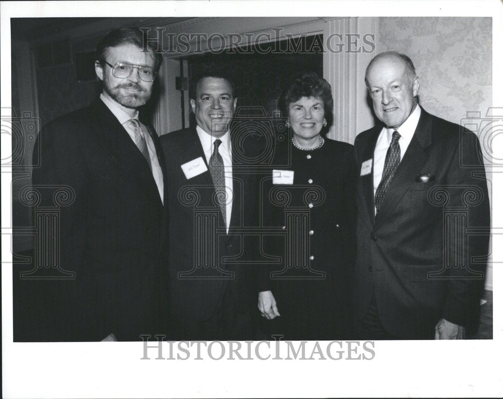 1991 Sponsers At Christian Industrial League Dinner - Historic Images