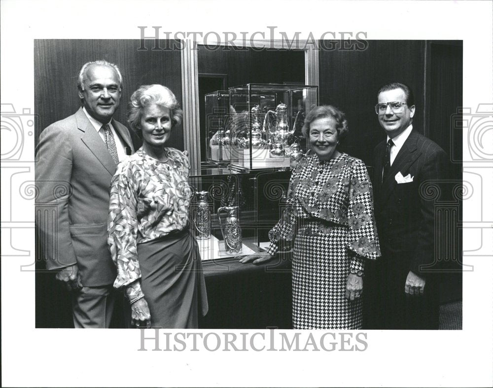 1990 Press Photo John Wilson Pam Armour Nin Florian Art - RRV40721 - Historic Images