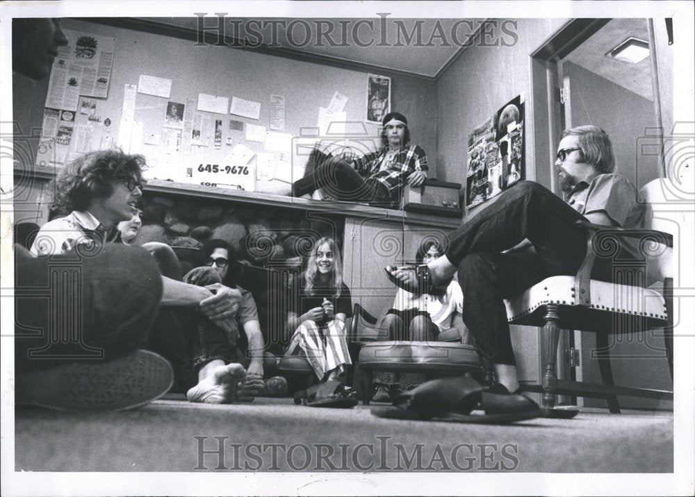 1970 Press Photo Norman Olshansky Teenagers Birmingham - Historic Images