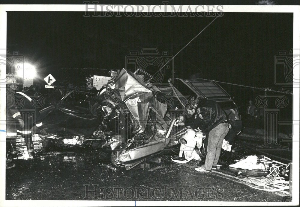 1980 Nadine Dunter Lenny Shea Accident - Historic Images