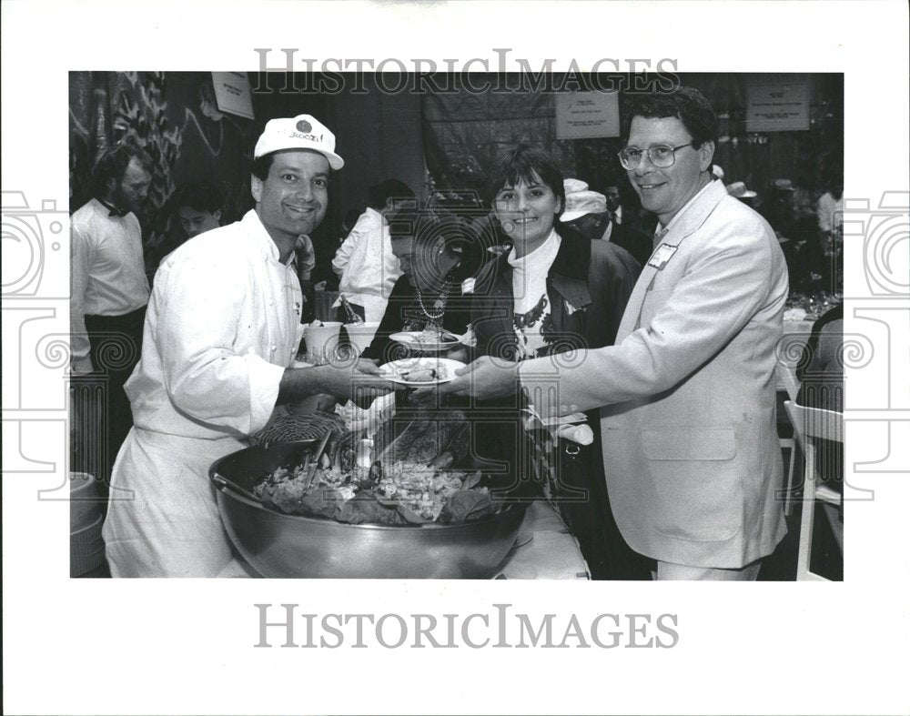 1990 Chef Decker At Chicago Fish House - Historic Images