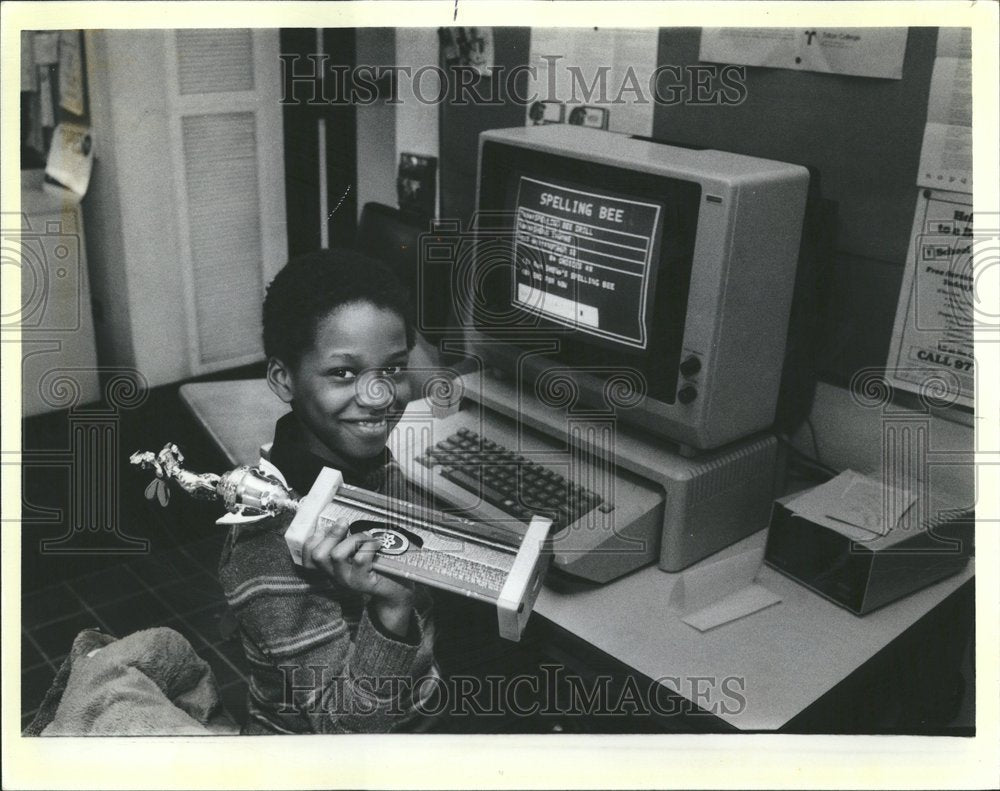 1985 Timmy Esho trophy sherman park library - Historic Images