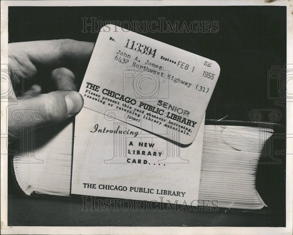 1953 Chicago Public Library Regina McCurdy - Historic Images