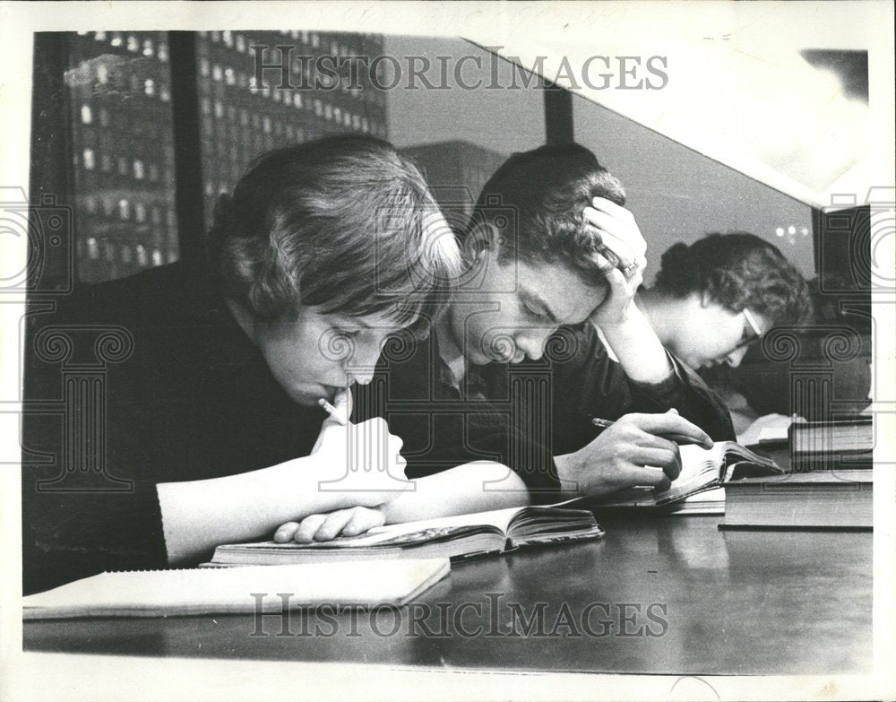 1968 Public Library Michigan Final Exams - Historic Images