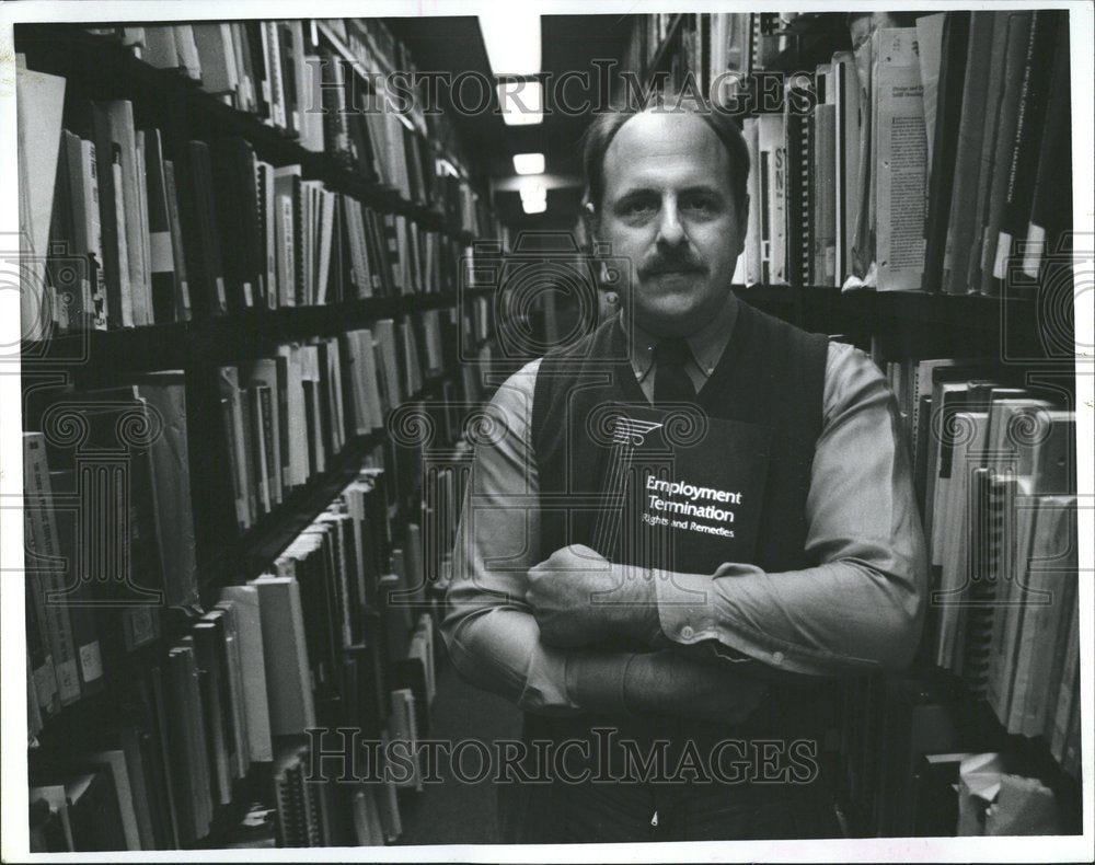 1992 Librarian Lyle Benedict Mechanical - Historic Images