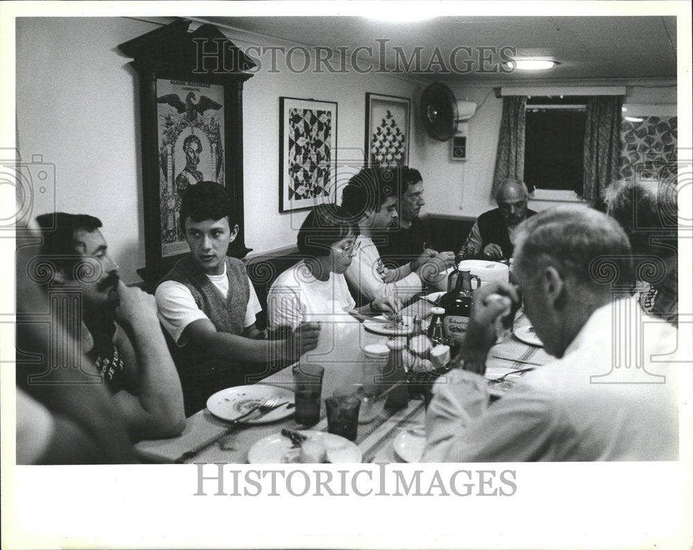 1983 Calypso French Mississippi River Saips - Historic Images