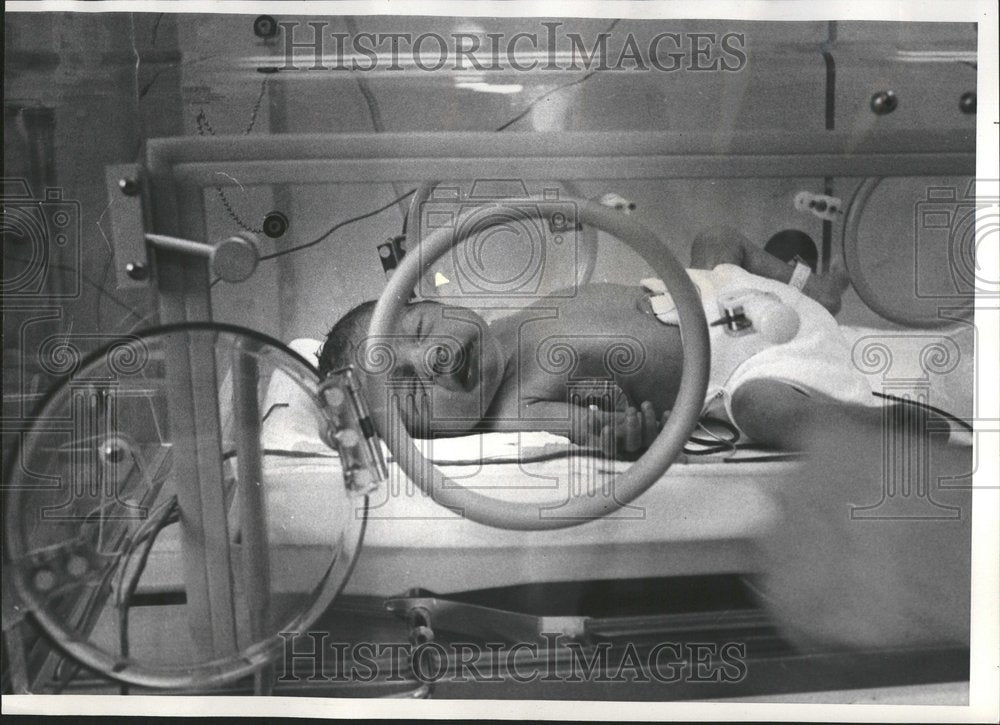 1973 Press Photo Scialabba triplets premature nursery - RRV42381 - Historic Images