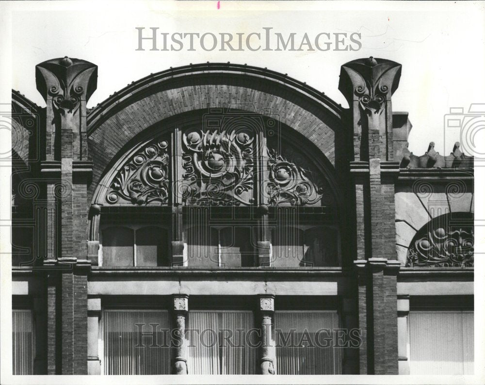 1978 Press Photo Ornamental Detailing troescher drive - RRV42513 - Historic Images