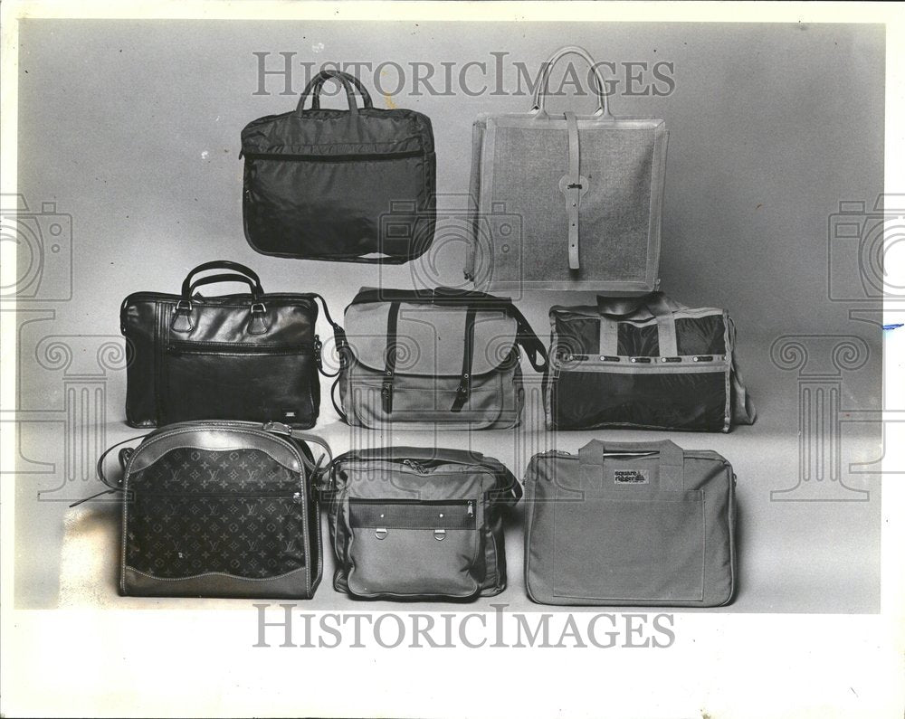 1983, Fashion Women Tote Handbags leather - RRV42537 - Historic Images