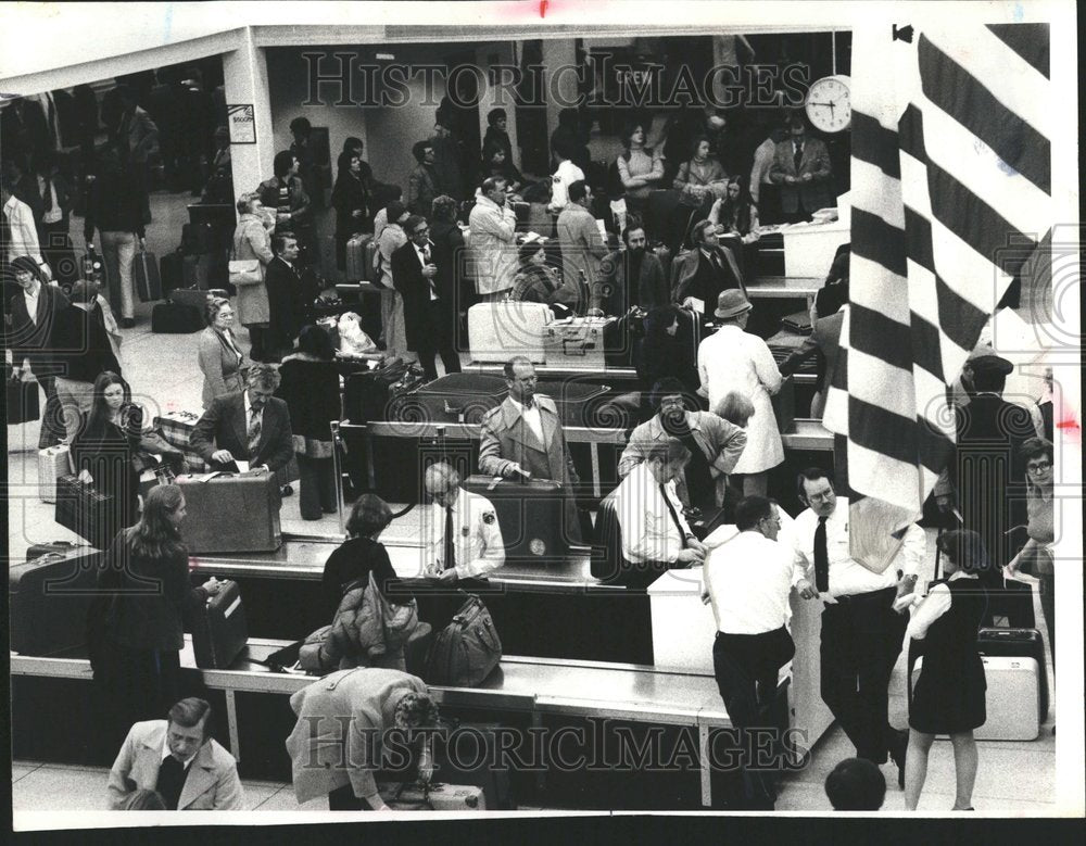 1977 Press Photo O&#39;Hare International Terminal Airport - Historic Images