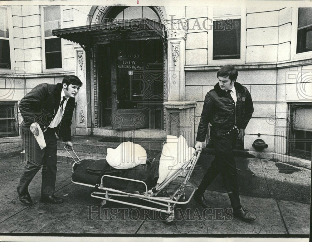 1971 Ivory Nursing Home bundled patient - Historic Images