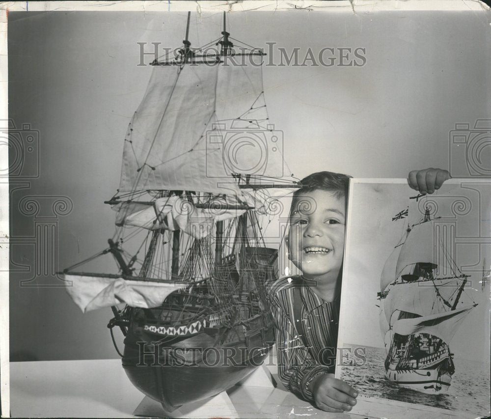 1957 Press Photo Museum Science Mayflower Replica - RRV43337 - Historic Images