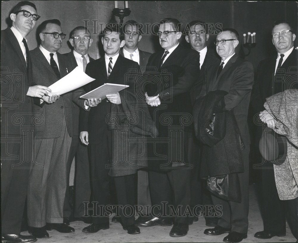 1962 Stickney Twp Officials Criminal Court - Historic Images