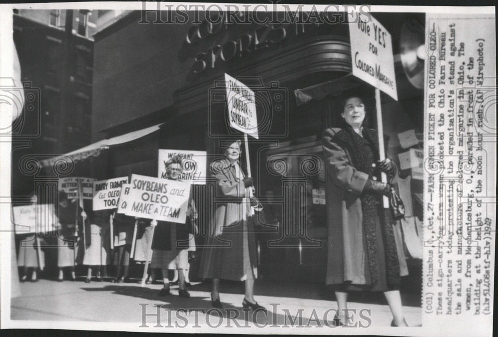 1949, Sale Sign Women Farm Bureau Ohio - RRV43557 - Historic Images