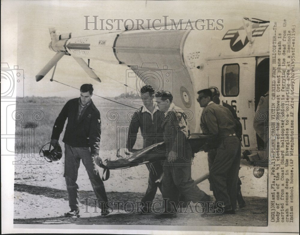 1963 Northwest Orient Airplane Accident - Historic Images