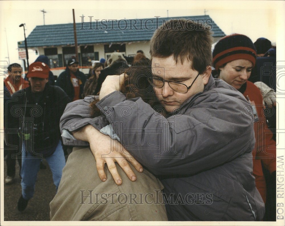 1993 Murder Crime Police Palatine Illinois - Historic Images