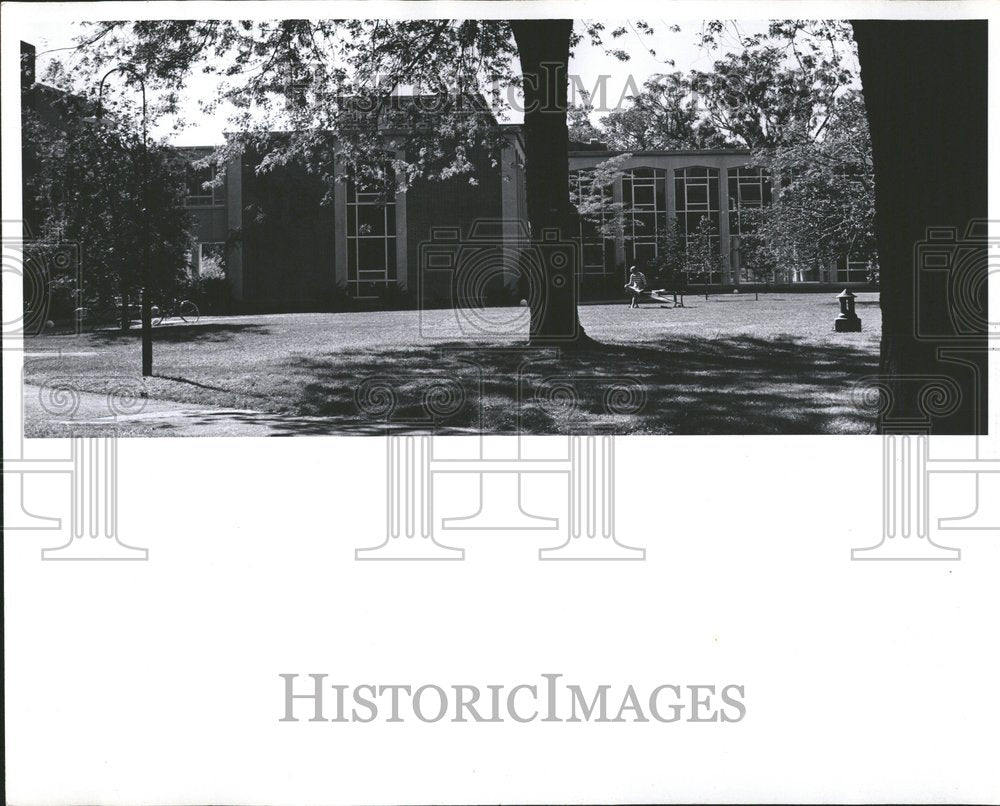 Press Photo Wright Hall Smith College Northampton - Historic Images