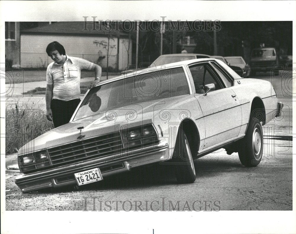 1979 Michael Konkel Auto Laman Pothole - Historic Images