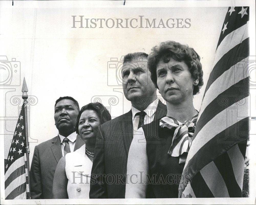 1969 Press Photo Conners Heise Memorial Park Dedication - RRV44689 - Historic Images