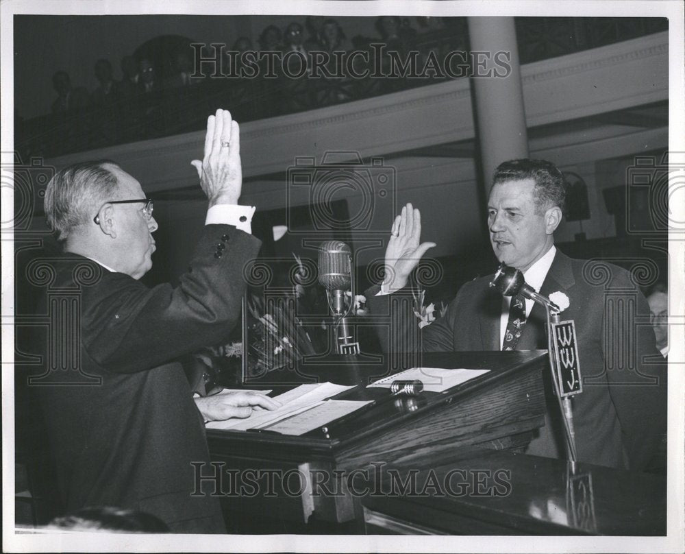 1954 City Treasurer Charles N. Williams - Historic Images