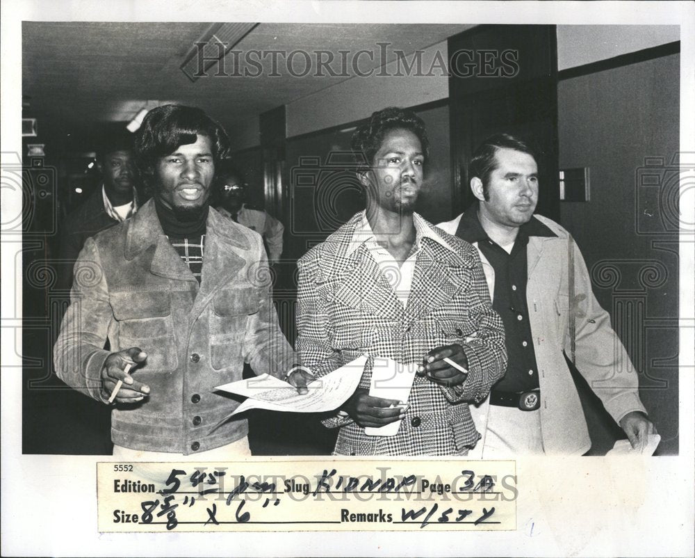 1975 Press Photo Darryl Williams Clinton Williams - Historic Images