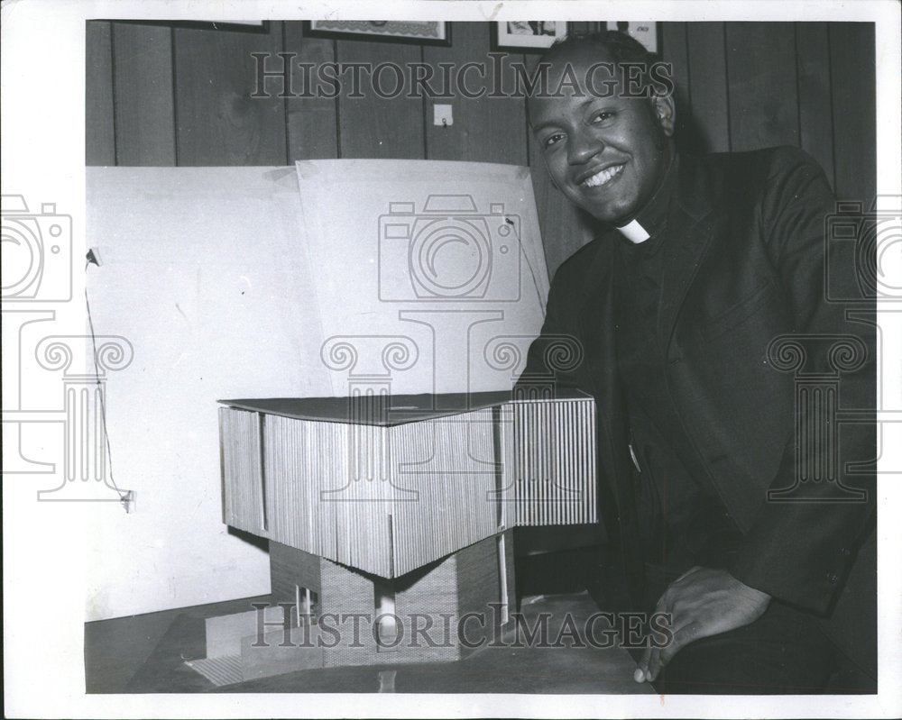 1969 Press Photo Frederick Williams Clement Episcopal - RRV45319 - Historic Images