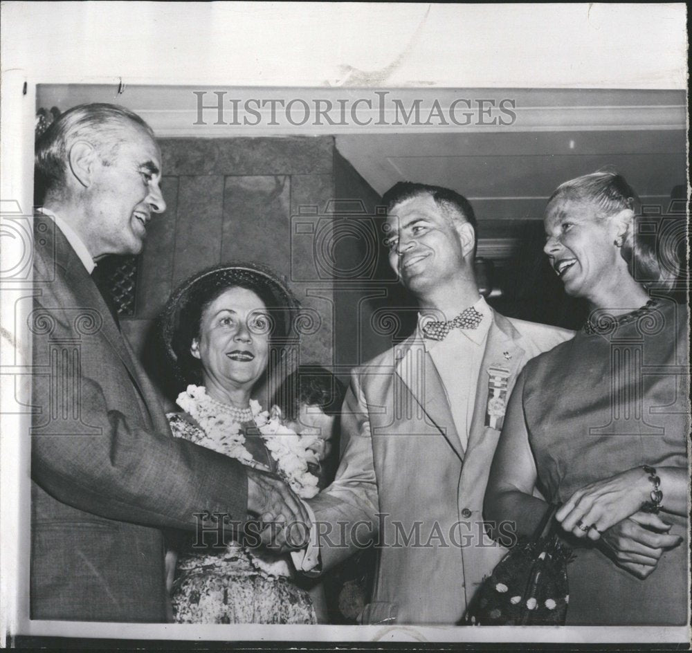 1956 Governors Harriman &amp; Williams. - Historic Images