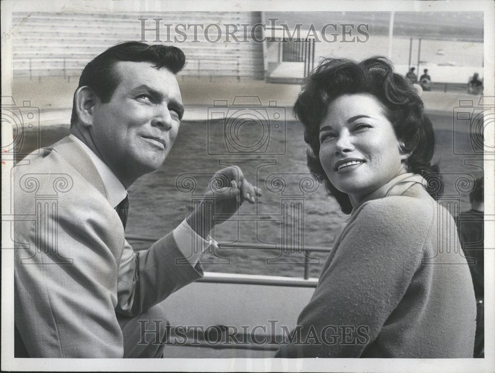 1959 David Janssen Richard Diamond Wife - Historic Images