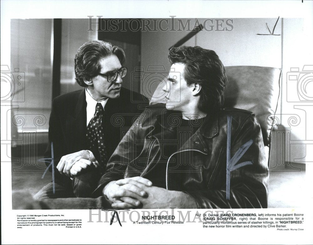 1990 Nightbreed Film Actors Cronenberg - Historic Images