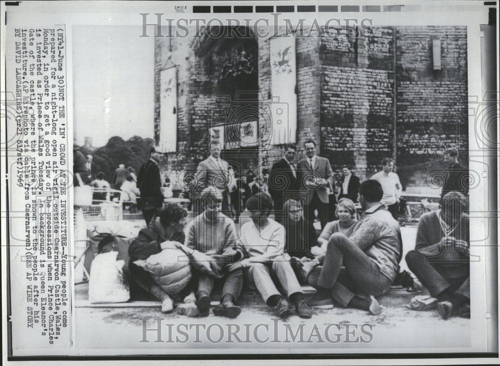 1969 Prince Wales Charles Tuesday Castle - Historic Images