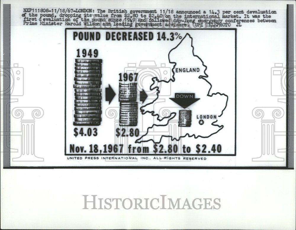 1967 British Government Harnold Wilson-Historic Images