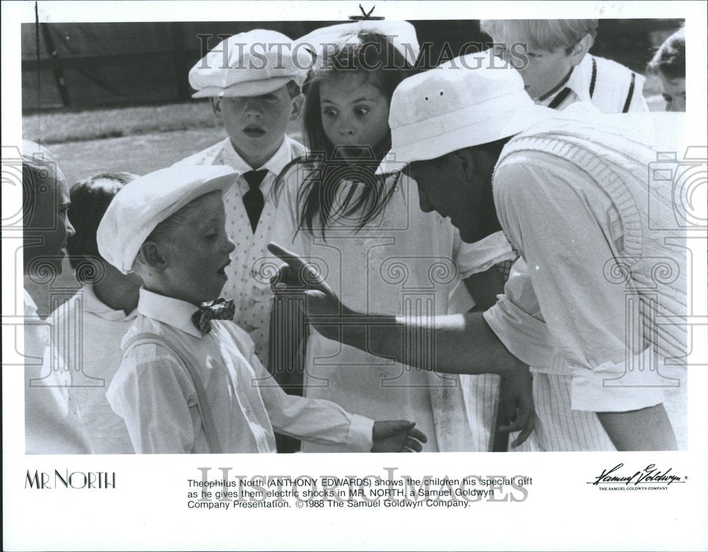 1988 Press Photo Anthony Edwards Actor Mr North Samuel - RRV46415 - Historic Images