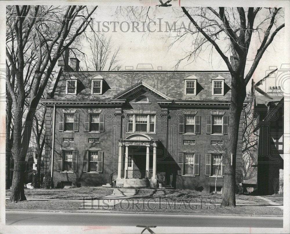 1951 Press Photo Mary Nursing Home Jeff Avenue East - Historic Images