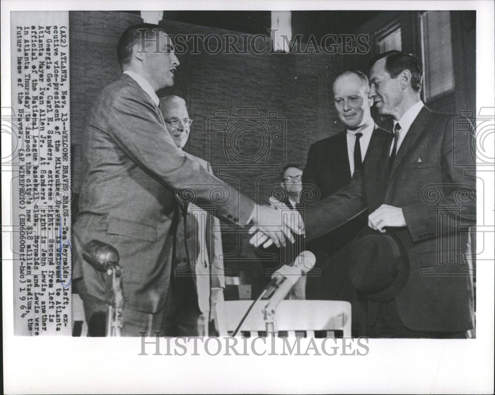 1964 Tom Reynolds Milwaukee Braves Georgia - Historic Images