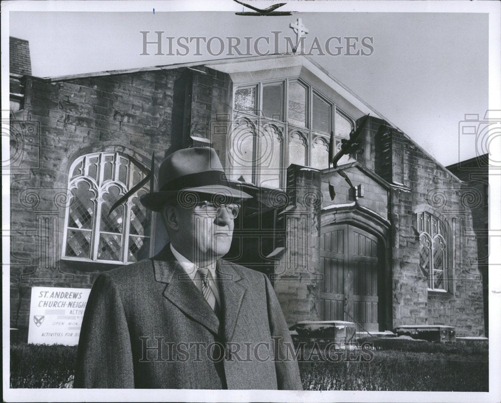 1957 Ivan Ludington Detroit Civic Leader - Historic Images