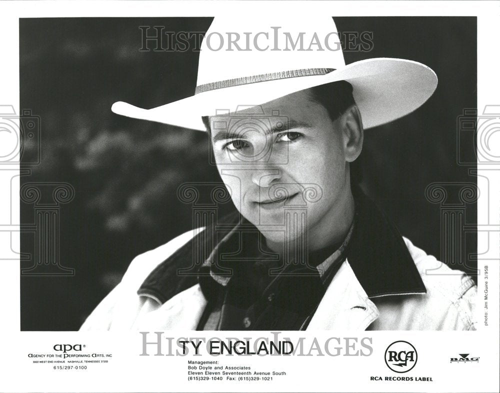 1995 Gary Tyler American Garth Brook music - Historic Images