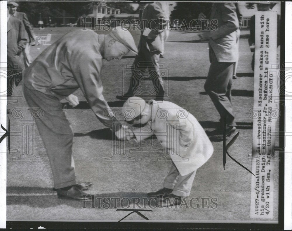 1953 Dwight D. Eisenhower Family Taft - Historic Images