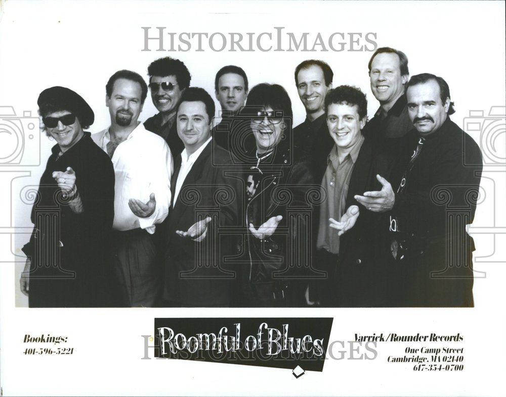 1992 Roomful of Blues American Music Band - Historic Images