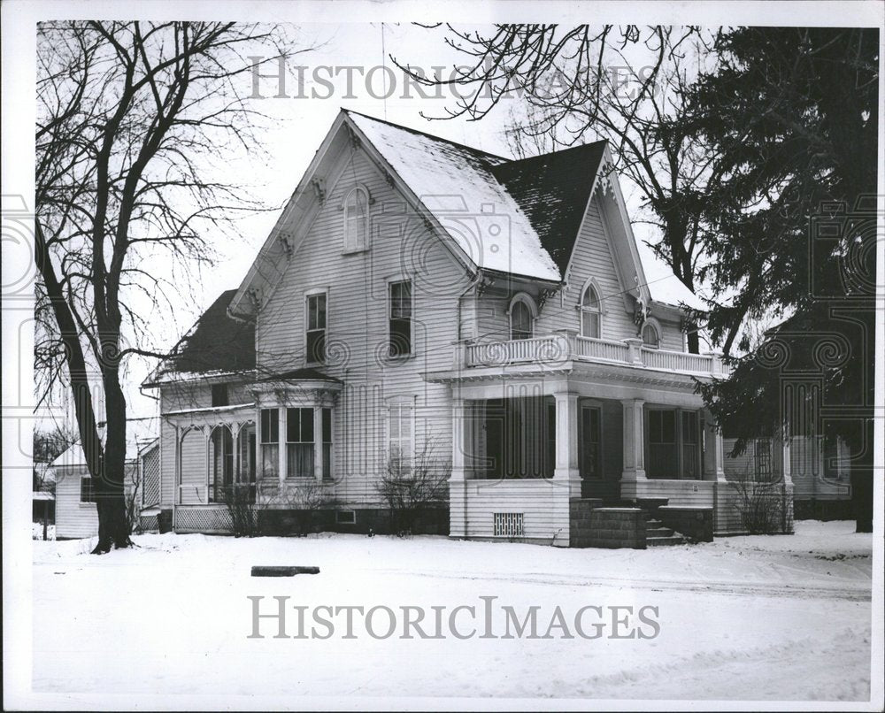 1951 Press Photo Kenneth Rosebush house general view - Historic Images