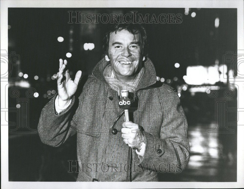 1980 Richard Wagstaff Dick Clark radio host - Historic Images