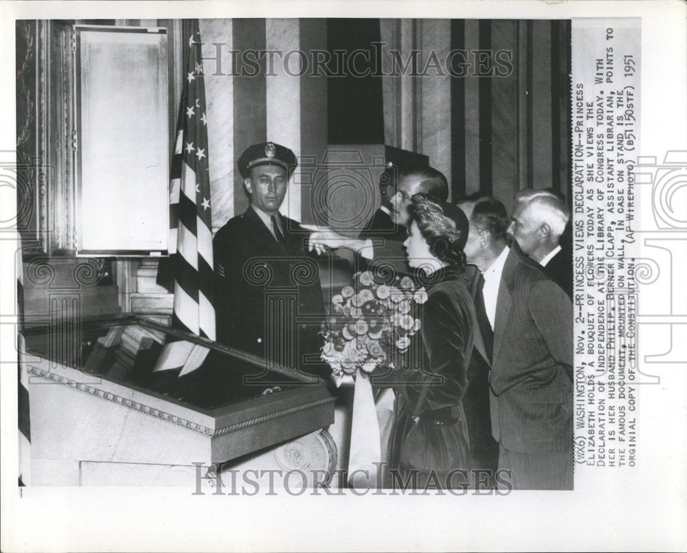 1951 Queen Elizabeth Library of Congress-Historic Images