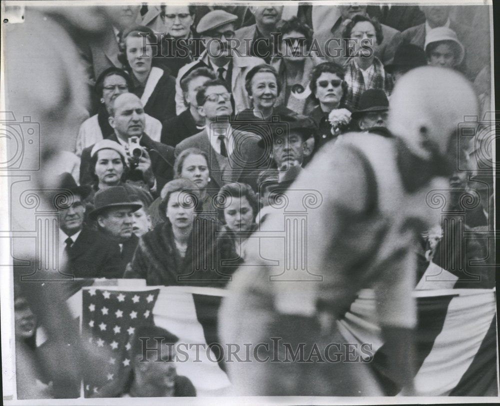 1957 Queen Elizabeth Football Game MD NC - Historic Images