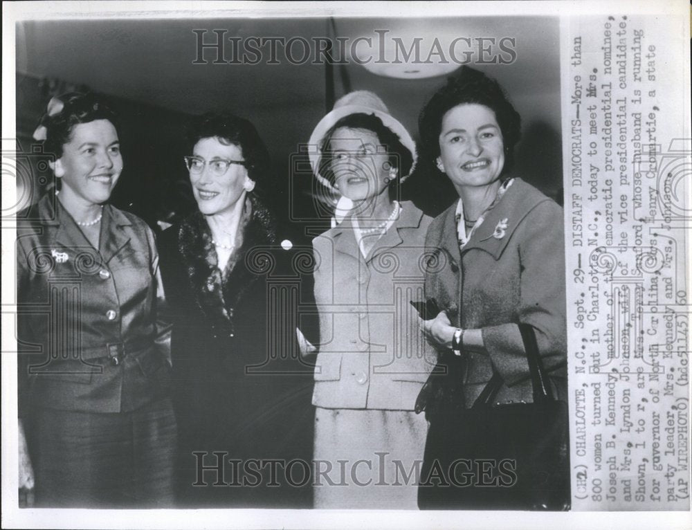 1960 Press Photo Joseph P Kennedy American Businessman - Historic Images