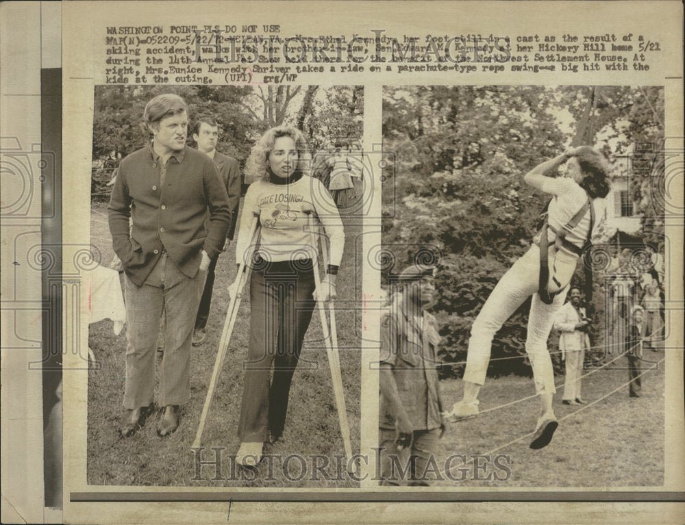 1972 Press Photo Sen Robert F Kennedy Politician US - Historic Images