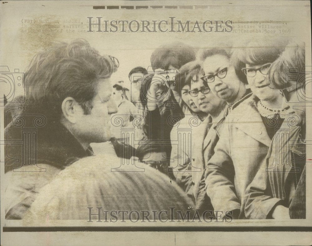 1969 Press Photo Edward Kennedy United States Senator - Historic Images