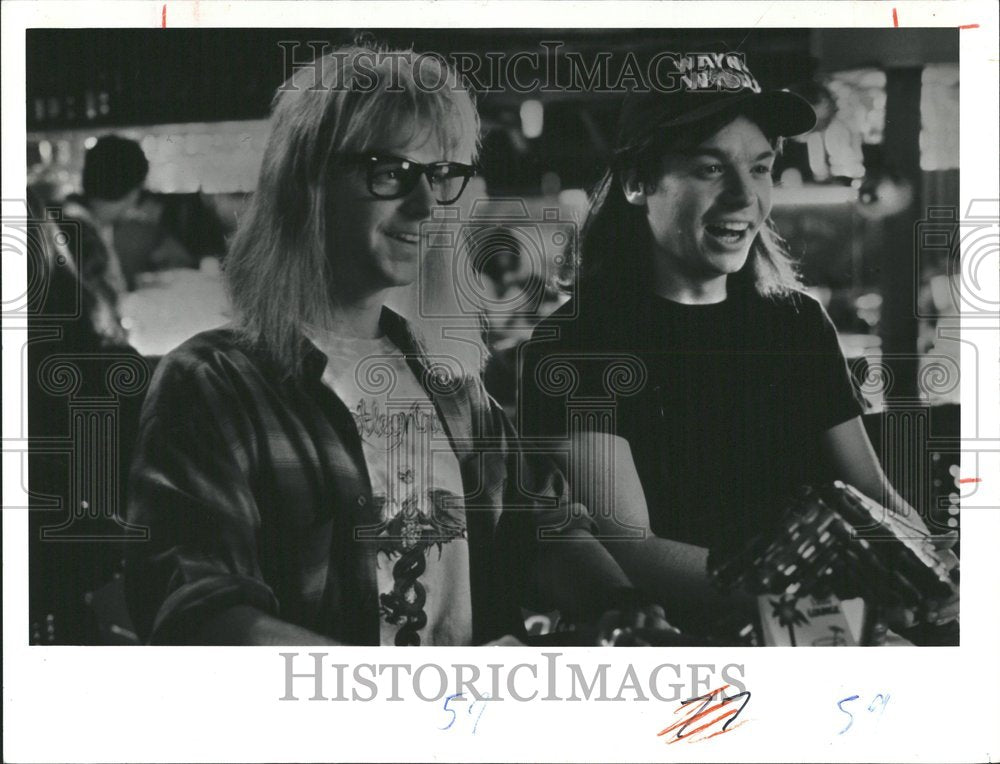 1992 Dana Thomas Carvey Actor Comedian - Historic Images