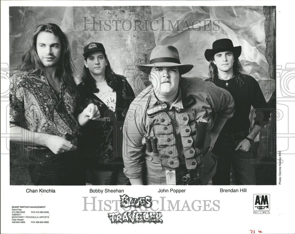 1993 Blues Traveler Rock Band New Jersey - Historic Images